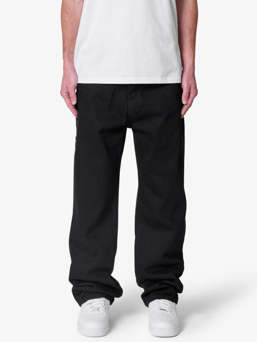 NWT MNML Raw Baggy Rave Denim Jeans In Black Men's Size 32